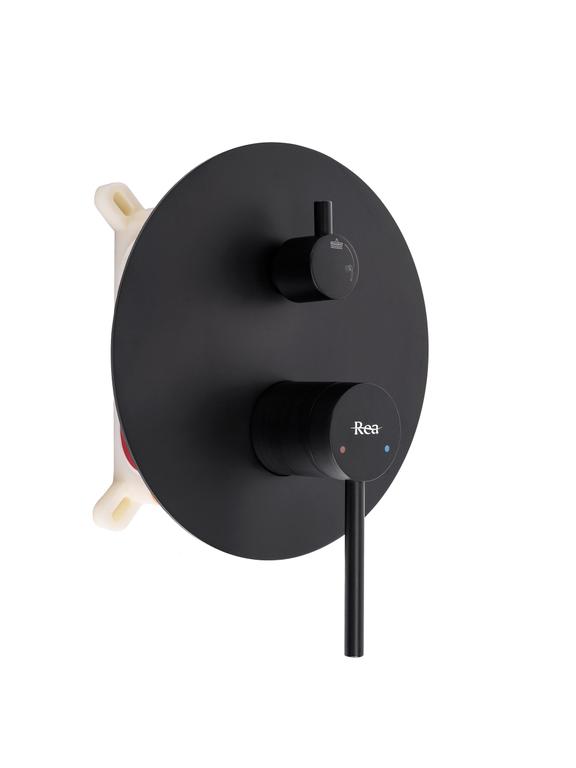 Rea Foss Clif Black varjatud dušikomplekt + BOX