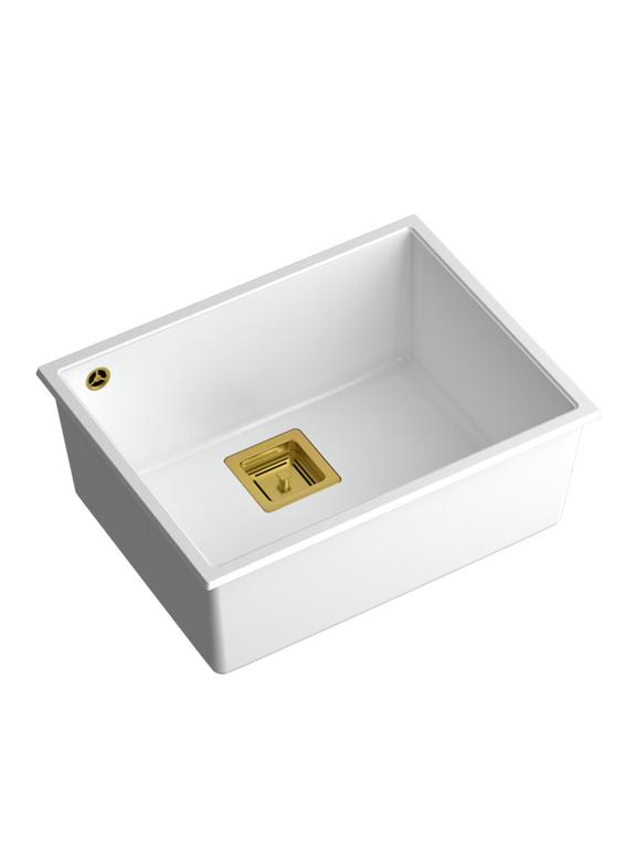 Pia de granito branco DAVID 50