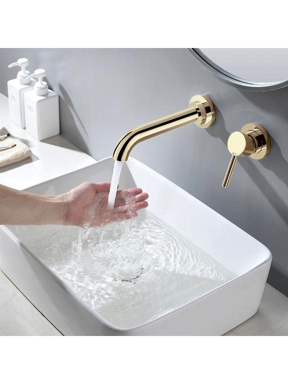 Varjatud paigaldussegisti REA LUNGO Gold Long + BOX