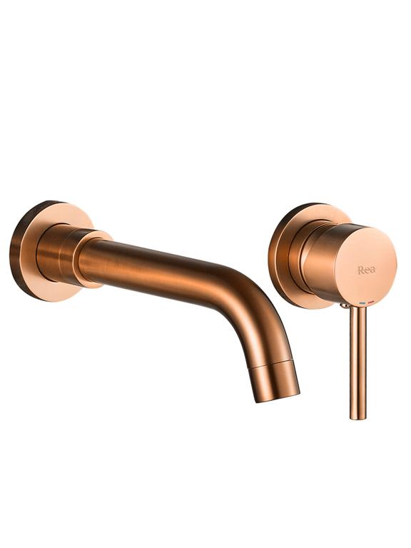 Змішувач прихованого монтажу Rea Lungo Long Copper  Brush + BOX