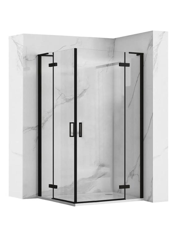 Душова кабіна REA Hugo Double Black 100x100