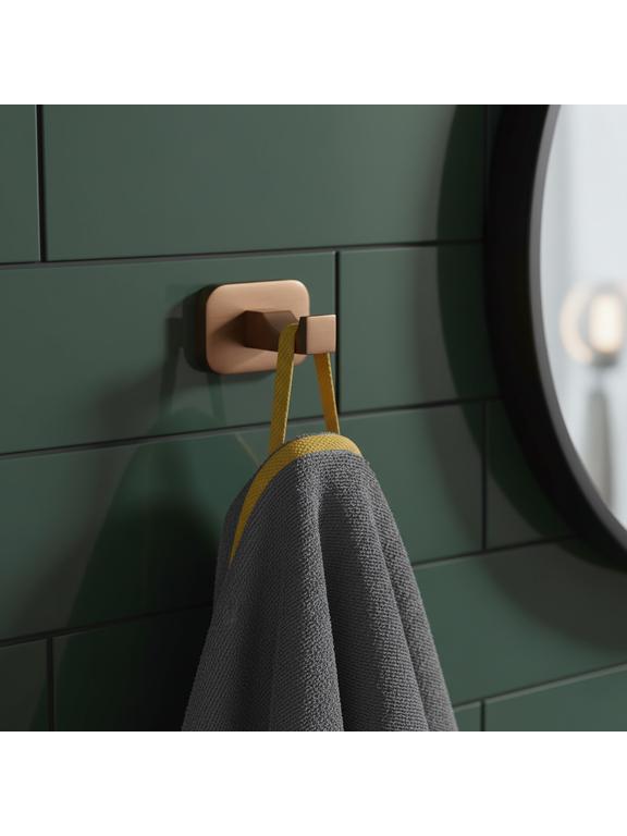 Закачалка за баня Nico 5905 Brush Copper