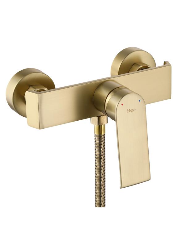 Βρύση ντους REA Hass Gold Brushed Brush Gold