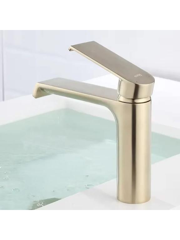 REA HASS Gold Brushed Gold Brush Βρύση Νιπτήρα Χαμηλή