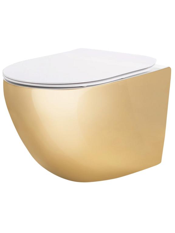 WC csésze Rea Carlo Mini Tornado NF WHITE GOLD