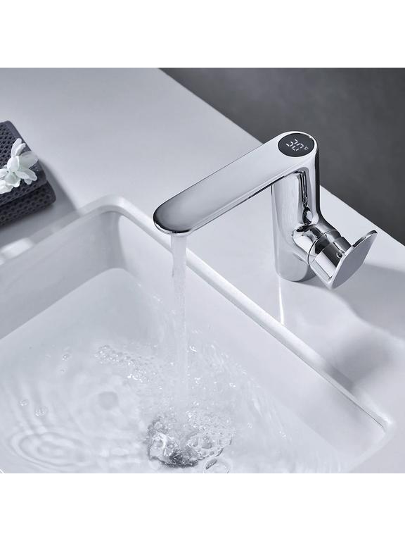 Baterie pentru baie Rea Mils LCD Chrom low