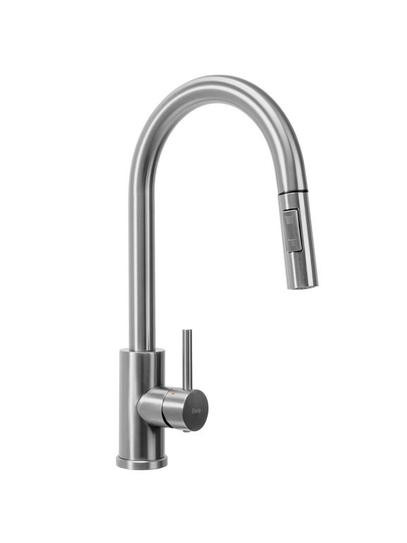 Virtuves maisītājs Rea Fresh Nickel Brush INOX