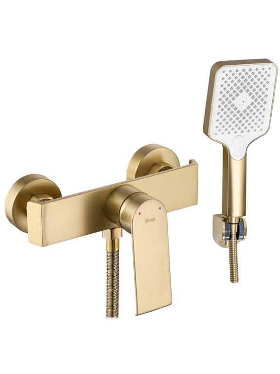 Βρύση ντους REA Hass Gold Brushed Brush Gold