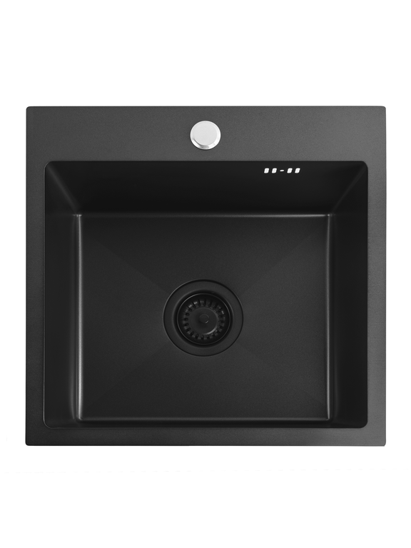 Pia de aço preto Leo 40 Black