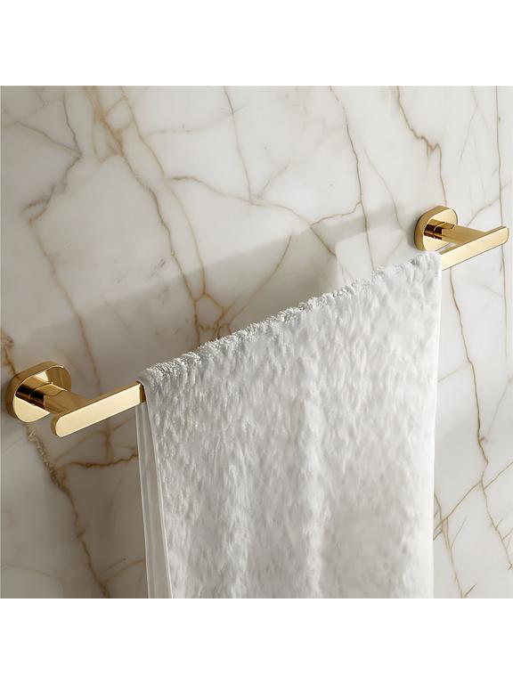 Wieszak łazienkowy jednoramienny Til 101 Złoty