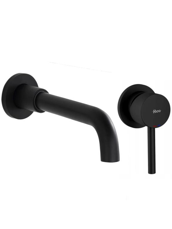Varjatud paigaldussegisti REA LUNGO Black Long + BOX