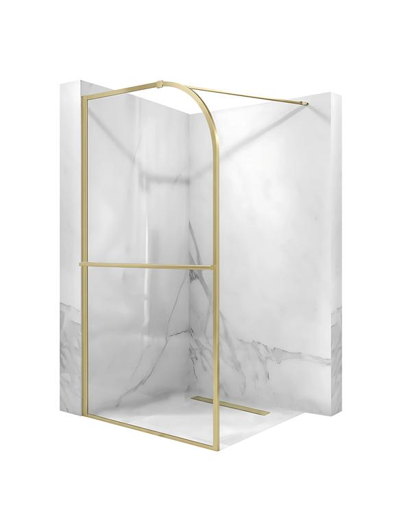 Shower screen Rea Sky Brush Gold 100
