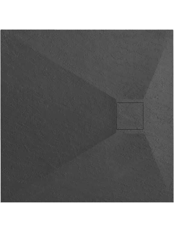 Base de duche Magnum preta 90x90