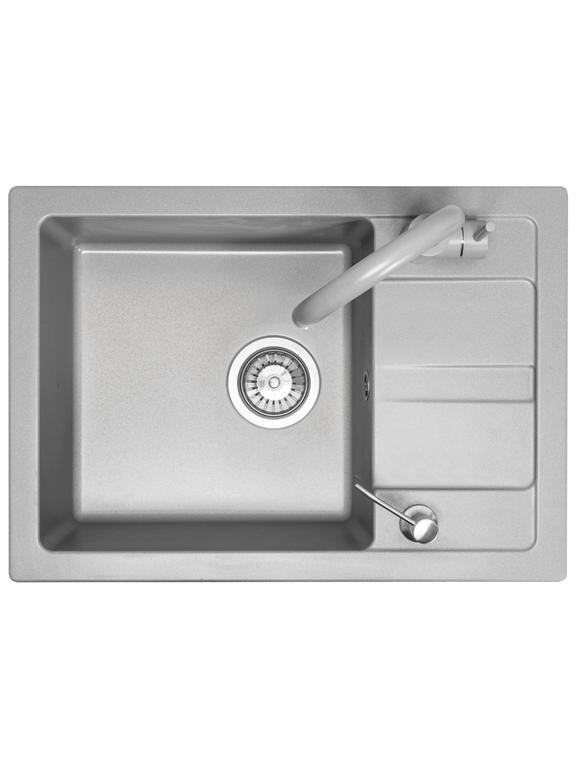Évier granit Nils Grey set 5in1