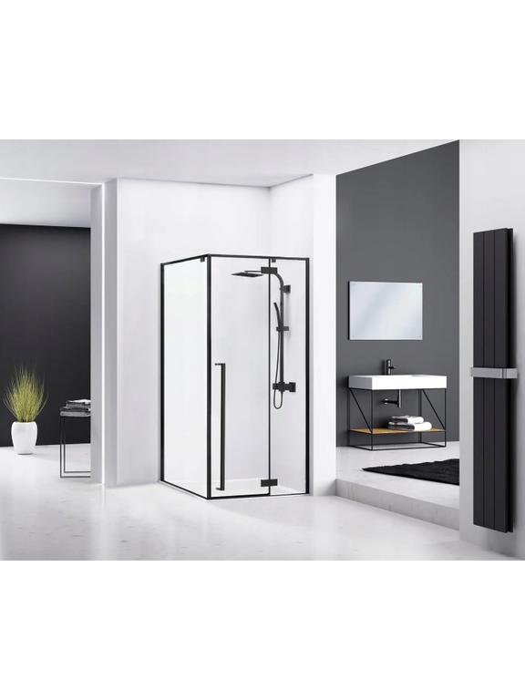 Душова кабіна Rea Fargo 100x80 Black Mat