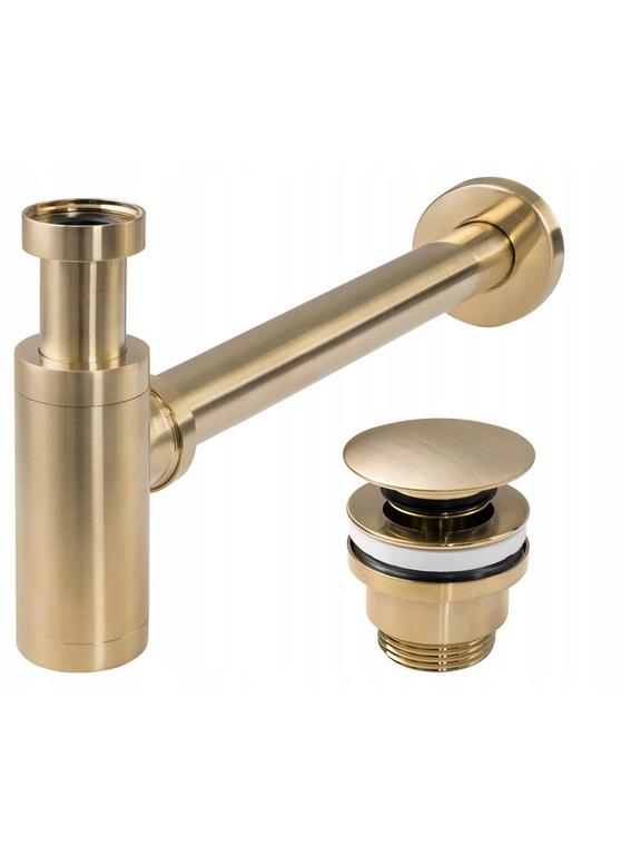 Siphon de lavabo REA Gold MAT