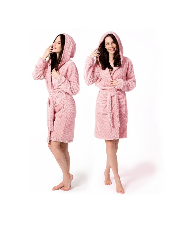 Sieviešu peldmēteļi Diamond Light Pink S/M