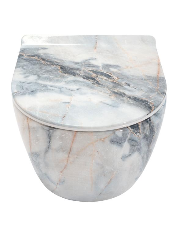 WC csésze Rea Carlos Slim Granit Shiny N