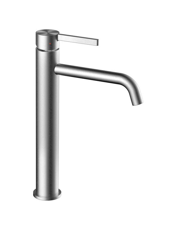 Βρύση νιπτήρα Rea Foster Brush Nickel High