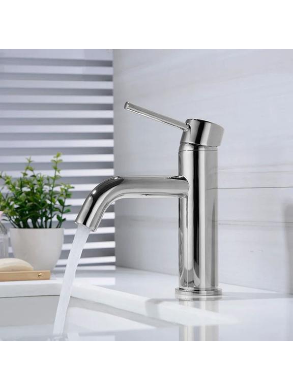 Bathroom faucet Rea Lungo Chrome