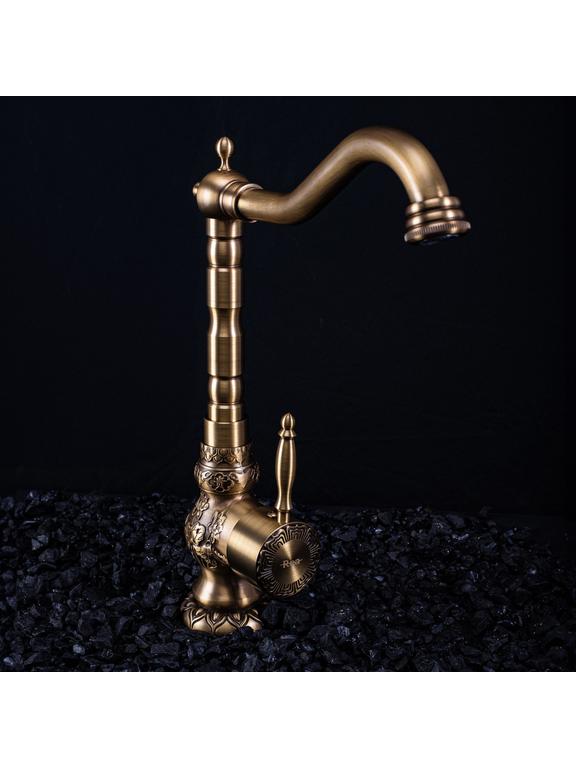 Змішувач кухонний  Rea VENICE antique bronze