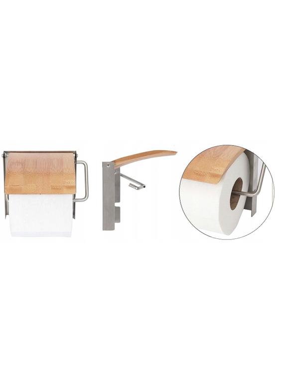 Suport pentru hartie igenica din bambus 390227 BAMBOO