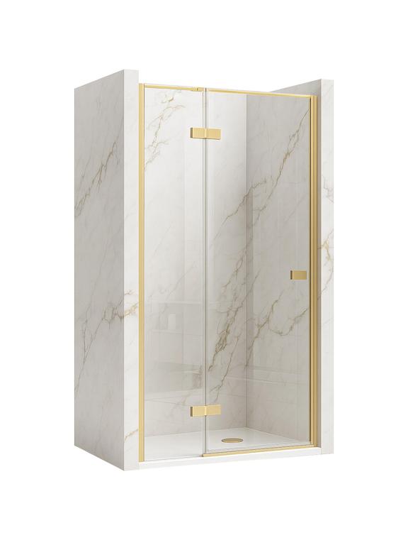 Porte de douche Rea Atlas 120 Brush Gold