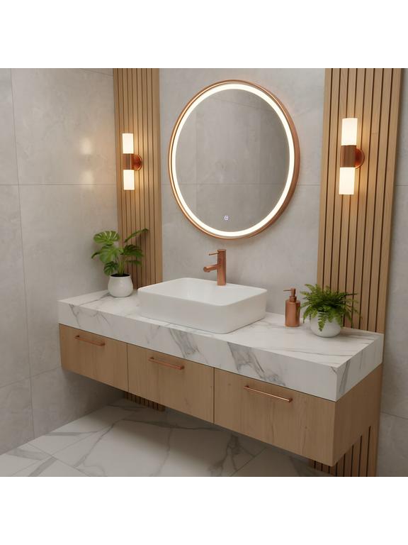 Wastafel op aanrecht  Basaro Ceres