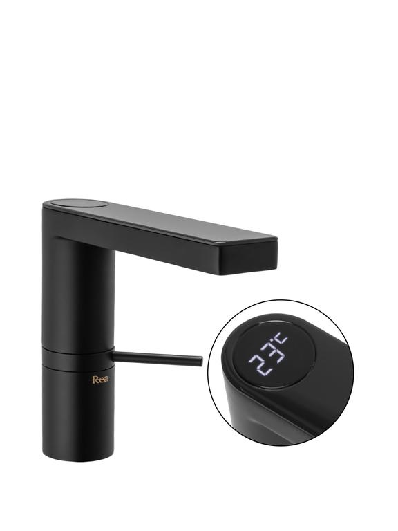 Baterie pentru baie Rea Amar LCD Black low
