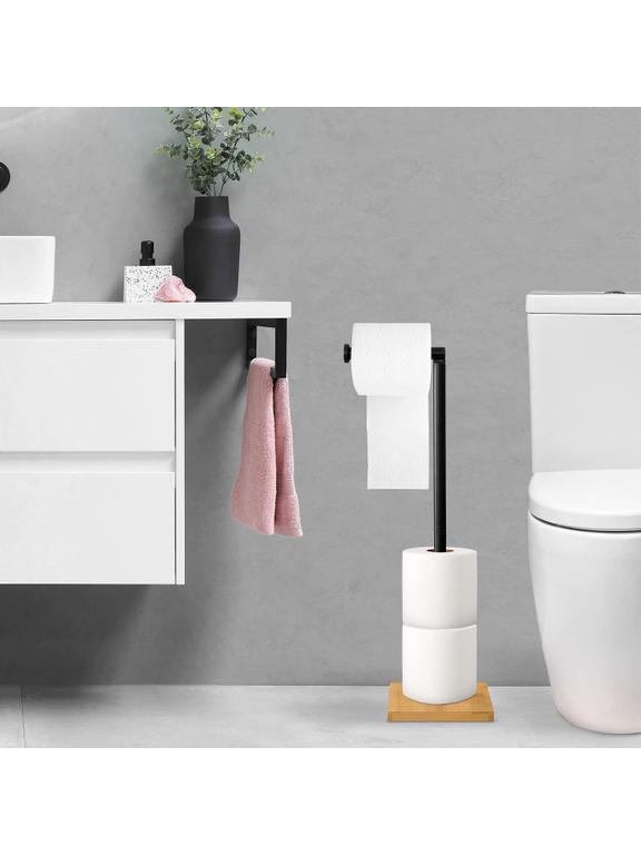 Suport hârtie igienică Black P70505