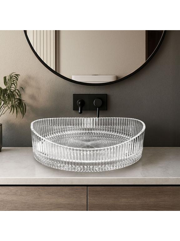 Rea Harper Transparent lauapealne kraanikauss