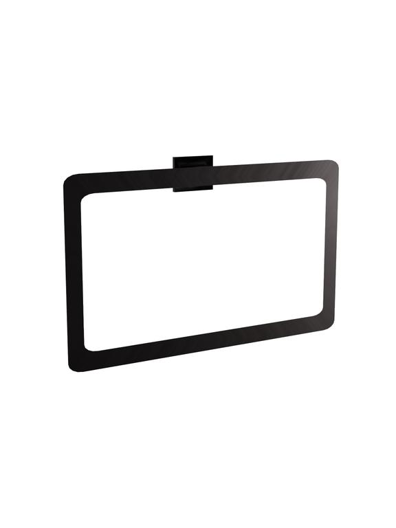Koupelnový věšák Ring 210 OSTE MATT BLACK