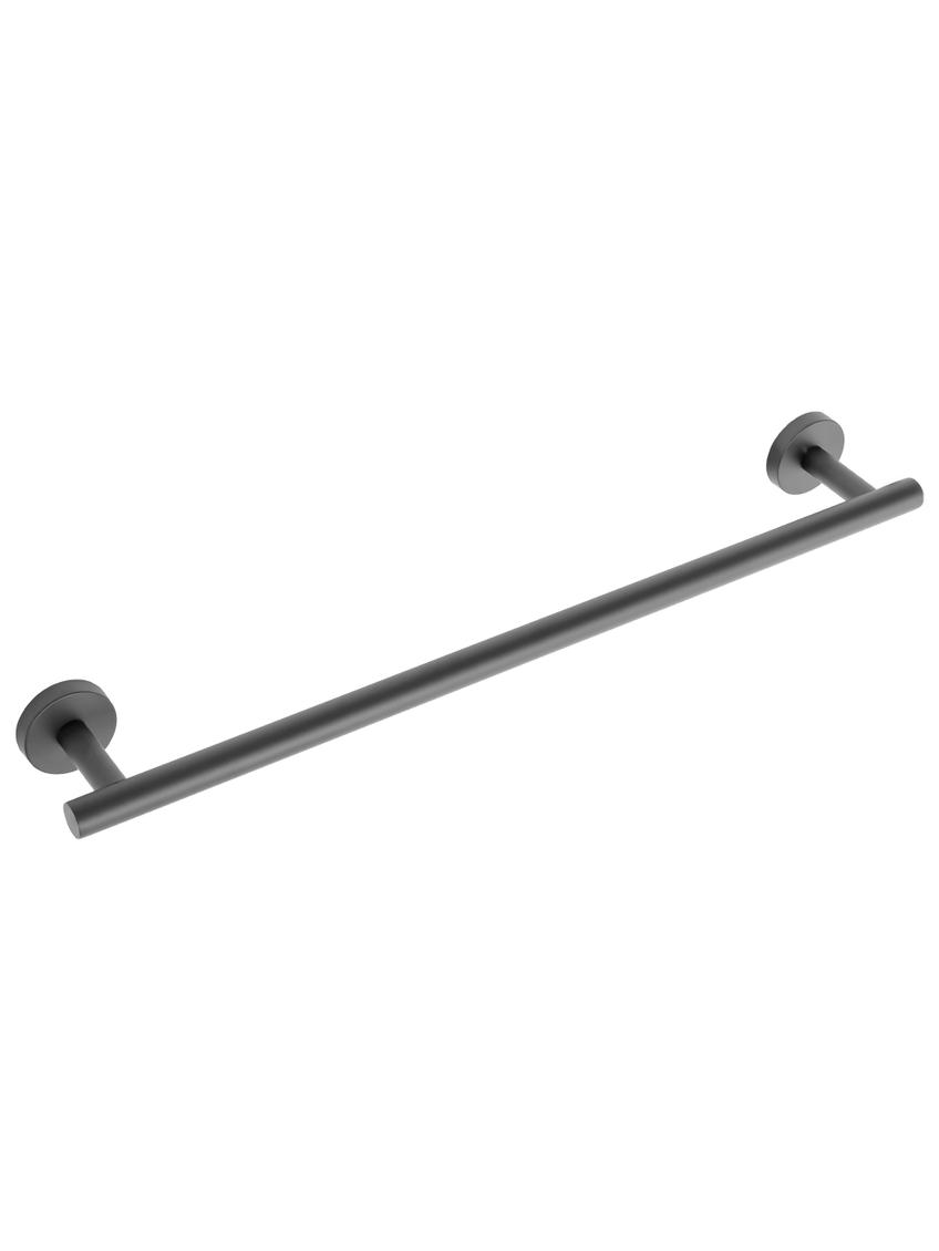 Wieszak łazienkowy jednoramienny Gun Czarny 322232A LEO