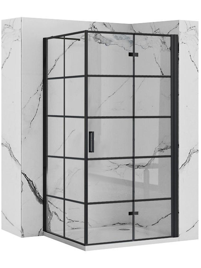 Kabina prysznicowa Rea Molier Black 100x80