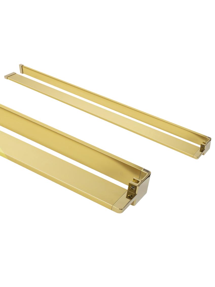Wieszak na ręczniki Półka EVO GOLD na ścianki prysznicowe