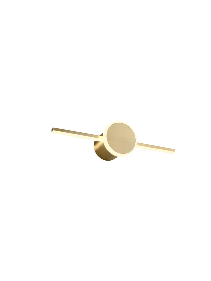 Kinkiet łazienkowy LED Round Gold 40cm APP842-1W