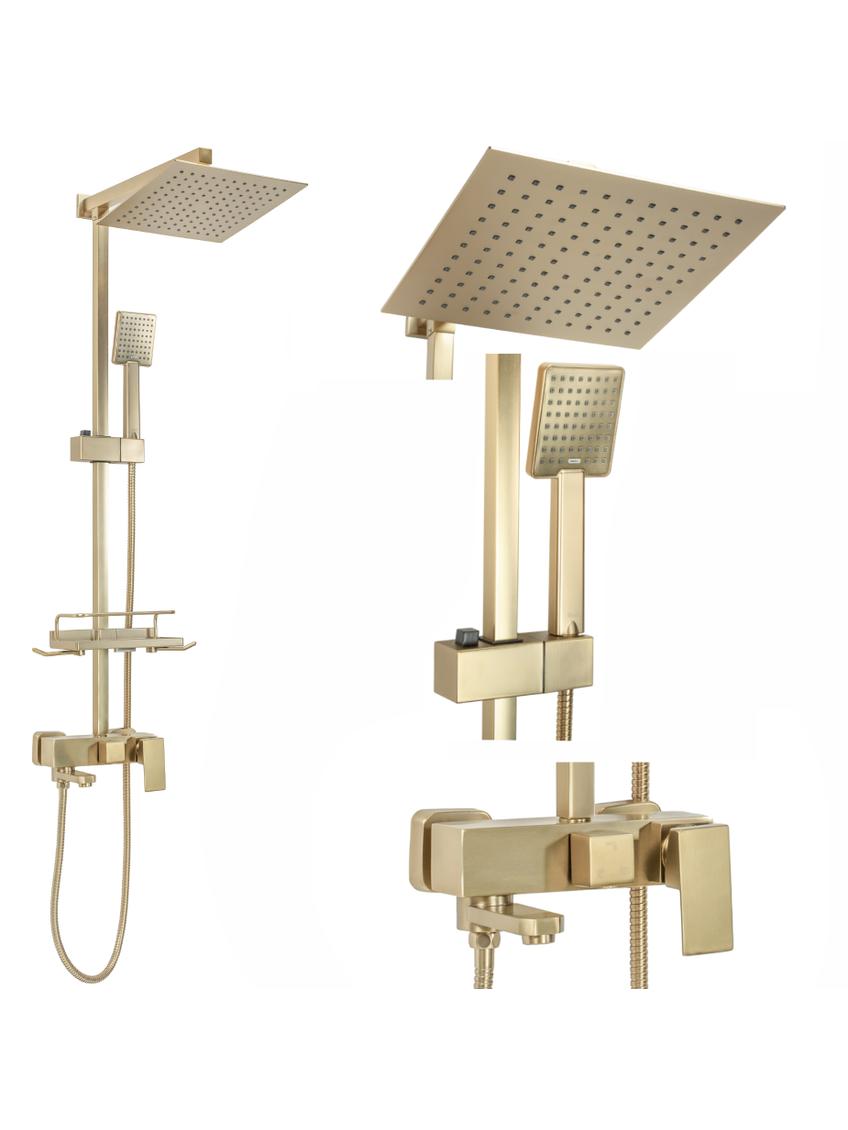 Σετ ντους Rea Jack Brushed Gold