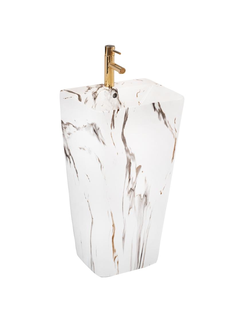 Umywalka Ceramiczna Wolnostojąca ARIS Marble