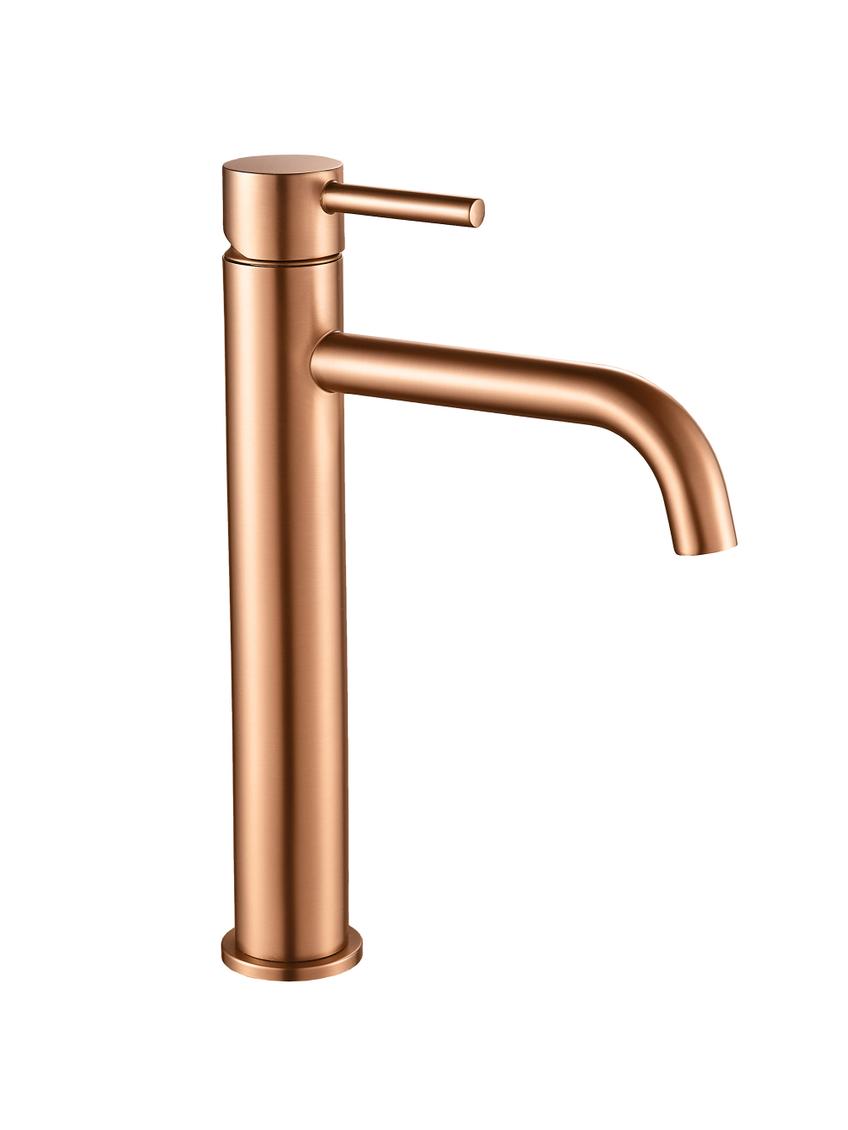 Βρύση REA LUNGO Copper Brushed High Basin Baucin