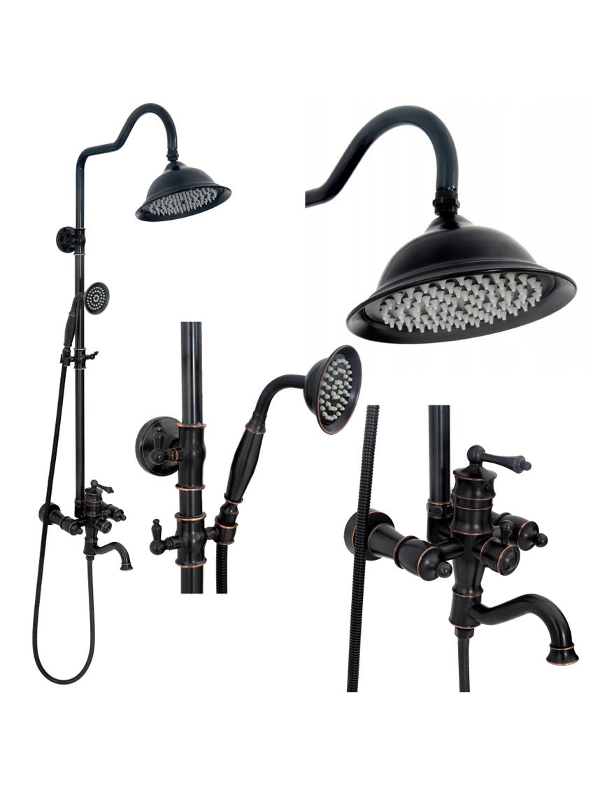 Kit de douche Rea Vintage Black