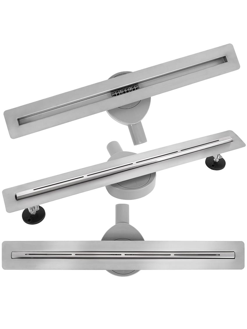 Canalina di scarico Rea FILO Nickel Brush 70
