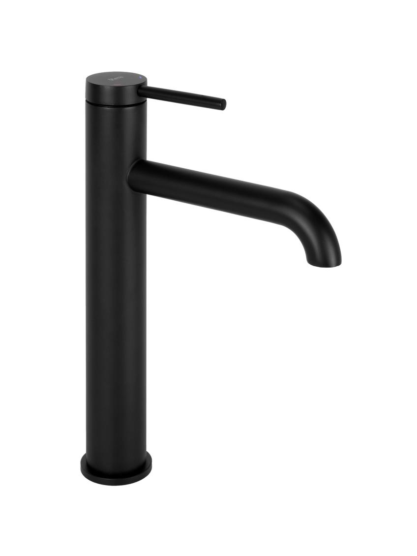 Βρύση νιπτήρα Rea Spot BLACK Black High