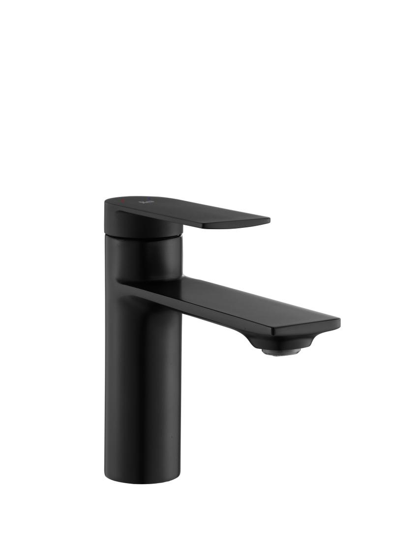 Bateria Umywalkowa REA STORM Czarna Black Niska