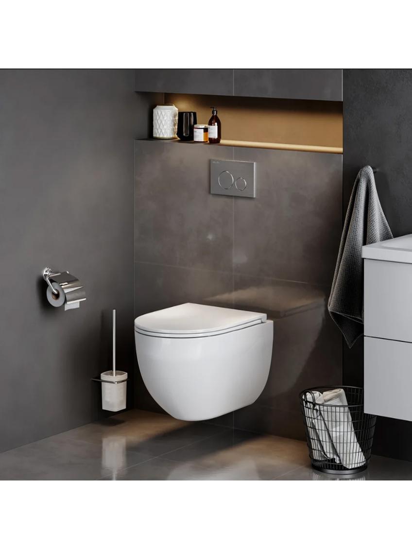 Misa WC podwieszana Carlo Mini Rimless Flat Tornado Pro