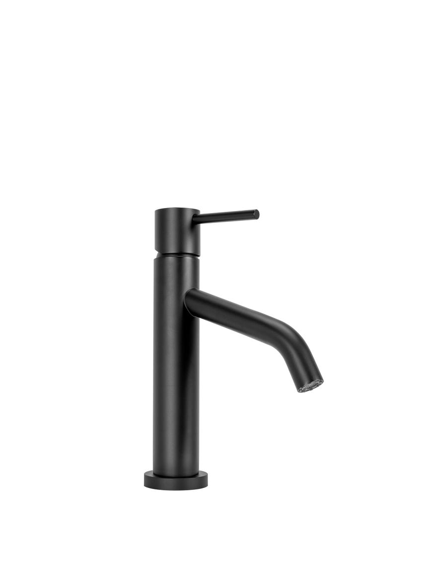 Bateria Umywalkowa REA LEVEL Czarna Niska