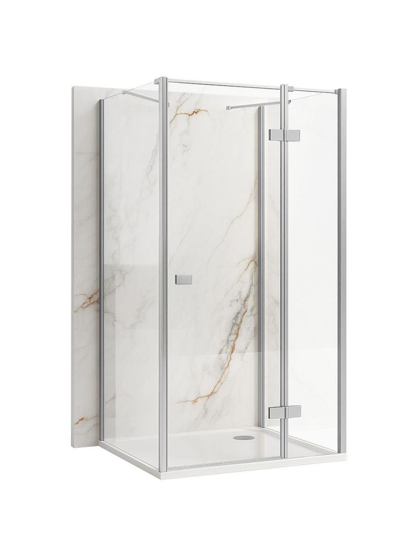 Shower enclosure Rea Atlas 100x90 Chrome