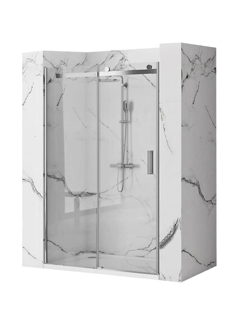 Drzwi prysznicowe Rea Nixon-2 120 Chrome