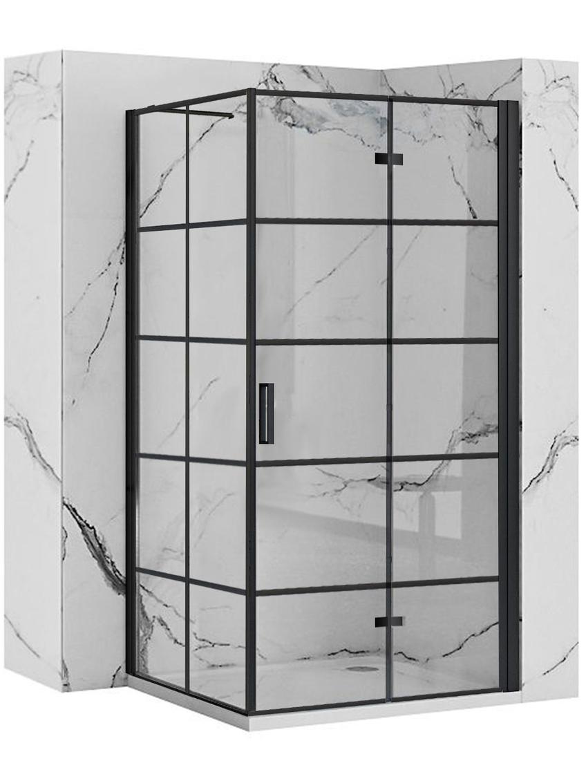 Kabina prysznicowa Rea Molier Black 80x90
