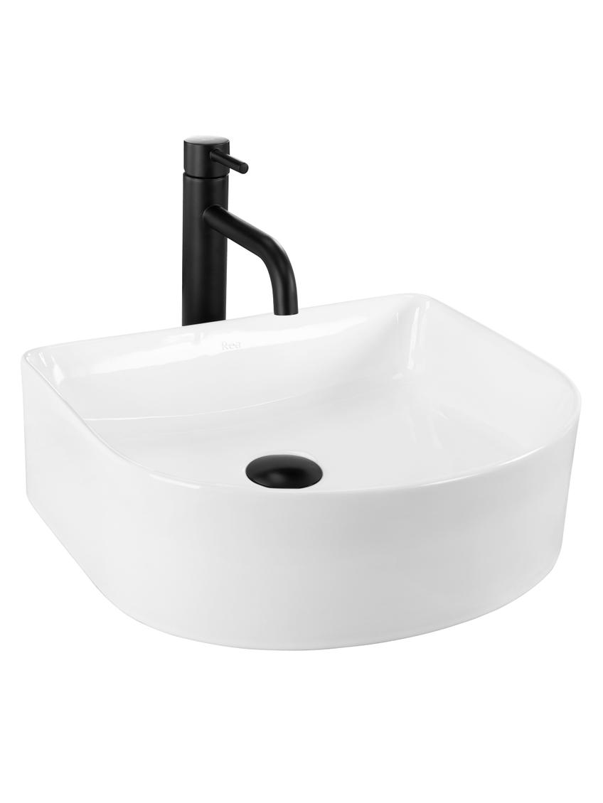 Πάγκος νιπτήρας Rea CLARA Μ 40x  Π 35 x  Υ 13 cm