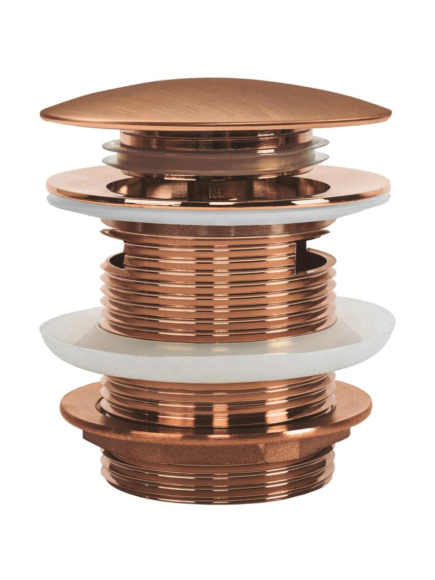 Bathtub Plug Rea Brush Copper 6cm